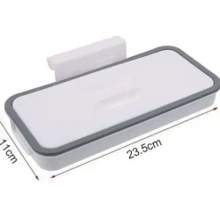 Discount Sopkassehållare med fästklämma för låda/dörr/möbel, Idé