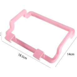 Outlet Sopkorg för skåpdörr, 2 st hängande soppåsehållare för köksskåp, dörrar och skåp (rosa)