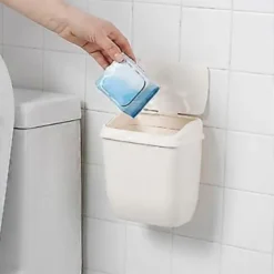 Discount Sopkorg Väggmontering Köksskåpsdörr Vägghängande Papperskorg Avfallsbehållare