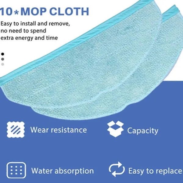 New Sopmaskin Portabel Rengöringsmaskin 2 i 1 Kvast Mopp Hushållsgolvrengöringsverktyg Hand Sopmaskin Automatisk Sopborste Blå