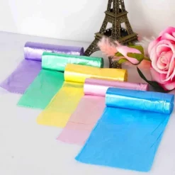 Discount Soporpåsar, små soporpåsar med handtag för kontoret, lila