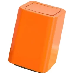 New Sopsäck 9L med tecknad mönster söt sopsäck sopsäck med lock för hem badrum