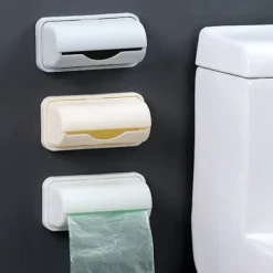 Clearance BLE Sopsäcksautomat Väggmonterad soppåsar Förvaringslåda för B Gray