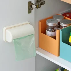 Clearance BLE Sopsäcksautomat Väggmonterad soppåsar Förvaringslåda för B Gray