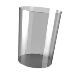 Best Soptunna Genomskinlig Mångsidig Användning Rund Elegant Papperskorg för Badrum Barnrum Kontor Hotell Hem