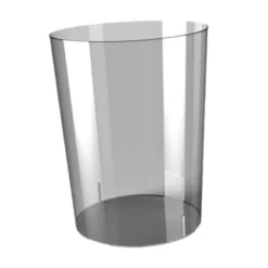 Best Soptunna Genomskinlig Mångsidig Användning Rund Elegant Papperskorg för Badrum Barnrum Kontor Hotell Hem