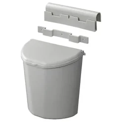 Soptunna L med lock för husvagn/husbil