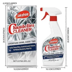 Outlet Sparkle Plenty Ljuskrona Rengöring Dropptorka Spray Ingen Torkning - Dammtorkare & Streckfri Glasrengöringsspray 2PCs