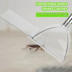 Hot Spindel- och insektsfångare - Justerbar spindelfångare med långt handtag
