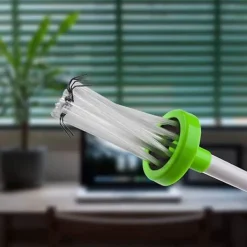 Spindelfångare, Extra lång insektsfångare med handtag för säker och human borttagning av spindlar och insekter green