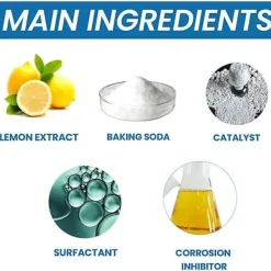 Splash Foam Toalettstädare, Toalettbowlstädare, Toalett Aktiv Syre Agent, Splash Skummande Toalettstädare för Squat-Toaletter, Urinals