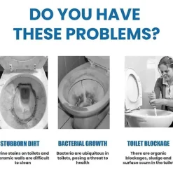 Splash Foam Toalettstädare, Toalettbowlstädare, Toalett Aktiv Syre Agent, Splash Skummande Toalettstädare för Squat-Toaletter, Urinals