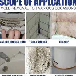 Clearance Spray för mögeltvätt, Spray för mögelborttagning, Avkalkningsspray för badrum, Lämplig för väggar, kakel, golv, diskhoar, badkar och toaletter[D] | Fyndiq 2Pcs