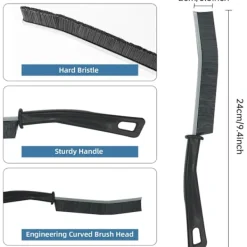 Online Springrengöringsborste 3 st, rengöringsverktyg för smala hörn i hemmet, köket, badrummet och fönsterspår