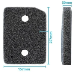 Best 12st 9164761 - Skumfilter för torktumlare för Tmb540wp Tks850wp Tkg840wp Tks650wp Tkb150wp Tkg450wp