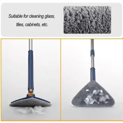 Outlet 3st 360° vridbar justerbar städmopp-byte