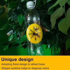 Sale st Asiatisk Bålgetingsfälla, Mikrogetingfälla, Asiatisk Bålgetingsfälla, Bifångare Getingfälla, Insektsfälla i Plast