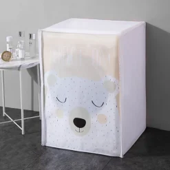 Outlet Söt björnkläder torktumlare lock, vattentät tvättmaskin lock,