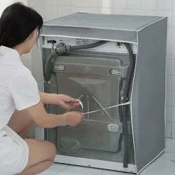 Outlet Söt björnkläder torktumlare lock, vattentät tvättmaskin lock,