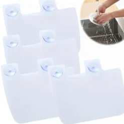 st. Diskpropp Vattenskydd för diskho Stänkskydd med starka plastkoppar - Sugkopp Vattenstänkskydd för diskho - Plast