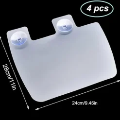 st. Diskpropp Vattenskydd för diskho Stänkskydd med starka plastkoppar - Sugkopp Vattenstänkskydd för diskho - Plast