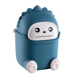 Online Söt fällbar papperskorg, söt papperskorg i form av djur, söt papperskorg för skrivbord, badrum, kök, kontor