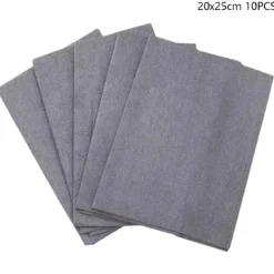 Best HEET 10st förtjockad magic rengöringsduk mikrofiberyta 20x25cm Black