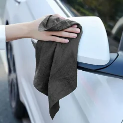 Best HEET 10st förtjockad magic rengöringsduk mikrofiberyta 20x25cm Black