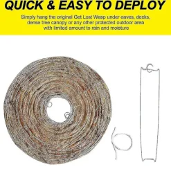 New 4st getingbo lockbete Hängande falska fälla för hem och trädgård utomhus-yyc