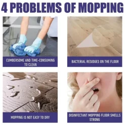 Best st golvrengöring för alla robotdammsugare och moppar, flytande golvrengöringsmedel kompatibelt med Roborock & Omo Joint