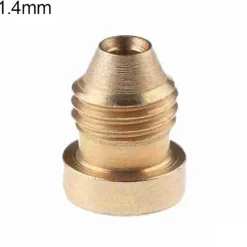 Outlet 1st Högtrycksmässingsmunstycke Kopparkärna Spruta Biltvätt Rengöringsverktyg Skumpottsersättning 0,9mm-2mm