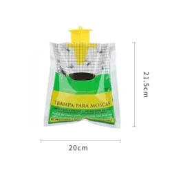 Outlet UNBRANDED 4st hängande hopfällbar flugfälla + bete As in pictures