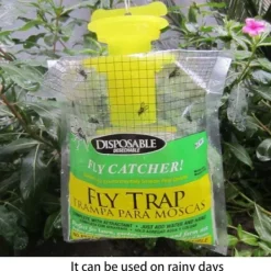 Outlet UNBRANDED 4st hängande hopfällbar flugfälla + bete As in pictures