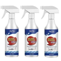 Hot 1-3st Jue-Fish Mögelspray 60ml Mögelrengöringsspray Ta Bort Mögel 3st 3pcs