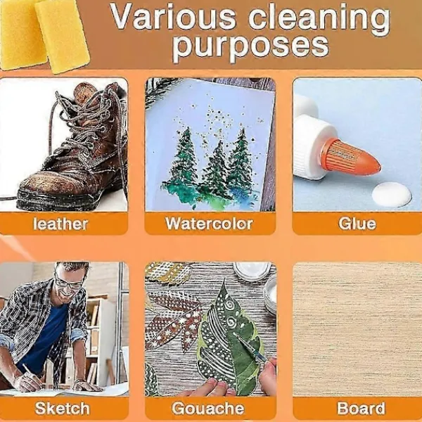 Sale 12st Limresterborttagare, Limradergummi Högpolymer Uppsamlingsgummi Rengöringsradergummi För Borttagning av Lim