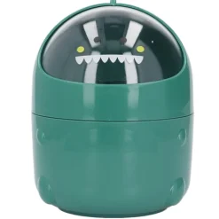 Söt liten dinosaurieformad mini-soptunna för skrivbordet