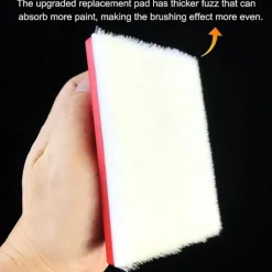 ST Målarkant med 2 Pad-refiller - för vägg- & takavgränsning, hörn målning, målningspad-applikator, målningshörnverktyg