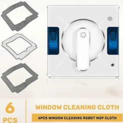 Discount St Mop Duk Handduk Dammdamm Rengöringsduk för LIECTROUX YW509 Grå