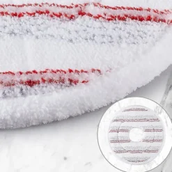 Sale KOOLYou 3st mopppåfyllning för Vileda Spin And Clean Mopp, Byte av spinnmopphuvud, tvättbart återanvändbart mikrofibermopphuvud gray