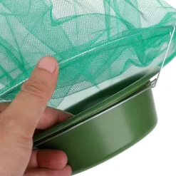 Hot 6st/ set Bärbar Ranch Återanvändbar Flugfälla med Betesbricka Hängande Pe