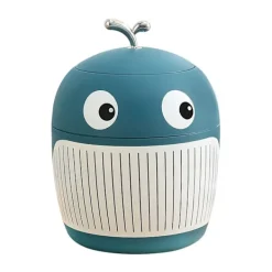 Discount Söt tecknad valformad papperskorg Söt skrivbordspapperskorg Lämplig