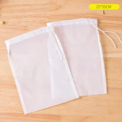 Outlet BLE 2st Återanvändbara nötmjölkspåsar Silar Nylon L