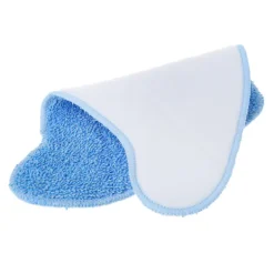 New unbranded 2st Tvättbar moppdyna Rengöringsduk Ersättning för Vax ångrengöringsmoppar