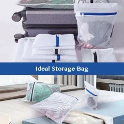 Best Otego 5st Tvättpåsar i Två Storlekar - Organisera och Skydda Vit