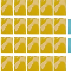 Hot 20st 20x15cm insektsfälla Ej giftig effektiv PVC gul flugfälla för växthusträdgård