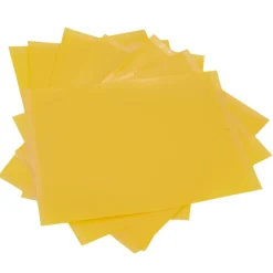 Hot 20st 20x15cm insektsfälla Ej giftig effektiv PVC gul flugfälla för växthusträdgård