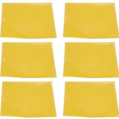 Hot 20st 20x15cm insektsfälla Ej giftig effektiv PVC gul flugfälla för växthusträdgård