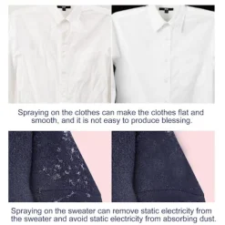 Online FMYSJ Statisk Spray för Kläder, Statisk Spray, Statisk Eliminator Spray, Statisk Bortskaffare för Kläder, Statisk Skyddsspray för Kläder, 100ml (FMY)