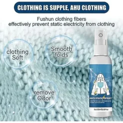 Online FMYSJ Statisk Spray för Kläder, Statisk Spray, Statisk Eliminator Spray, Statisk Bortskaffare för Kläder, Statisk Skyddsspray för Kläder, 100ml (FMY)
