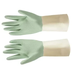 Sale Städhandskar Återanvändbara Vattentäta Bekväma Diskhandske Hushållshandskar för Hem Kök Badrum_tfrf